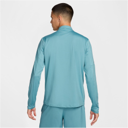 NIKE Element Dri-FIT 1/2-Zip Laufshirt Herren 464 - denim...