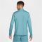 NIKE Element Dri-FIT 1/2-Zip Laufshirt Herren 464 - denim turq/reflective silv S