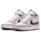 NIKE Court Borough Mid 2 Sneaker Kinder 118 - white/burgundy crush-platinum violet 28