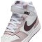 NIKE Court Borough Mid 2 Sneaker Kinder 118 - white/burgundy crush-platinum violet 28