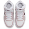 NIKE Court Borough Mid 2 Sneaker Kinder 118 - white/burgundy crush-platinum violet 28