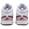 NIKE Court Borough Mid 2 Sneaker Kinder 118 - white/burgundy crush-platinum violet 28