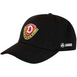 JAKO Dynamo Dresden Basic Cap 2024/25 800 - schwarz Senior