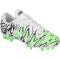 JAKO Animal II AG Kunstrasen-Fußballschuhe Kinder 014 - weiß/schwarz/neongrün 34