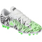 JAKO Animal 2 AG Fußballschuhe Kinder 014 - weiß/schwarz/neongrün 36