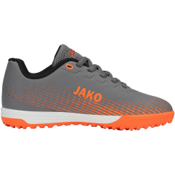 JAKO Lightning TF Multinocken-Fu&szlig;ballschuhe Kinder 862 - steingrau/neonorange 28