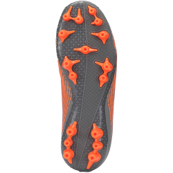 JAKO Lightning Sock AG Kunstrasen-Fu&szlig;ballschuhe Kinder 862 - steingrau/neonorange 28