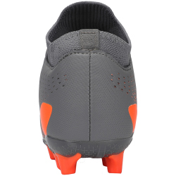 JAKO Lightning Sock AG Kunstrasen-Fu&szlig;ballschuhe Kinder 862 - steingrau/neonorange 28