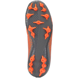 JAKO Lightning Sock AG Kunstrasen-Fußballschuhe Kinder 862 - steingrau/neonorange 40