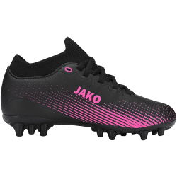 JAKO Lightning Sock AG Kunstrasen-Fu&szlig;ballschuhe Kinder 828 - schwarz/pink 34