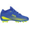 JAKO Lightning Sock AG Kunstrasen-Fußballschuhe Kinder 416 - royal/neongelb 28
