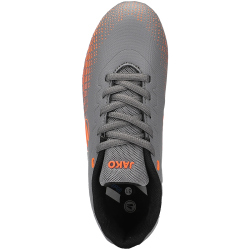 JAKO Lightning AG Fußballschuhe Kinder 862 - steingrau/neonorange 39