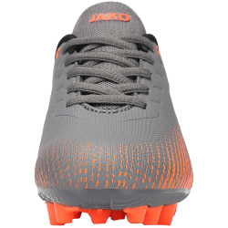 JAKO Lightning AG Fußballschuhe Kinder 862 - steingrau/neonorange 39