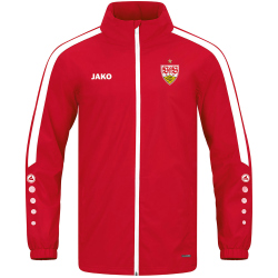 JAKO VfB Stuttgart Power Allwetterjacke 2024/25 Herren 100 - rot M