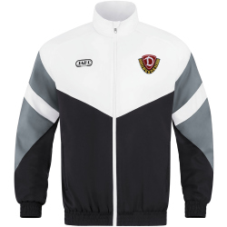 JAKO Dynamo Dresden Retro Freizeitjacke 2024/25 Herren 817 - schwarz/wei&szlig;/steingrau XL