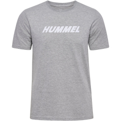 hummel hmlELEMENTAL Logo Baumwoll T-Shirt 2006 - grey melange XXL