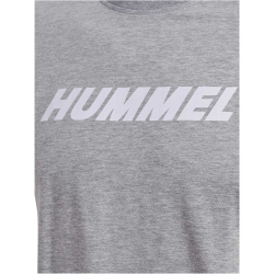 hummel hmlELEMENTAL Logo Baumwoll T-Shirt 2006 - grey melange XXL