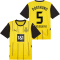 PUMA BVB Borussia Dortmund Heimtrikot mit Spielerdruck 2024/25 Herren BENSEBAINI 5 S