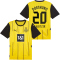 PUMA BVB Borussia Dortmund Heimtrikot mit Spielerdruck 2024/25 Herren SABITZER 20 S
