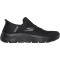 SKECHERS Go Walk Flex Grand Entry Slipper Damen BBK - schwarz 36.5