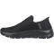SKECHERS Go Walk Flex Grand Entry Slipper Damen BBK - schwarz 36.5
