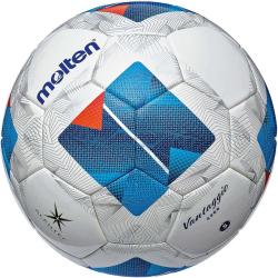 molten F5N4900 Fu&szlig;ball Spielball wei&szlig;/blau 5