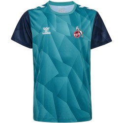 hummel 1. FC K&ouml;ln Aufw&auml;rmtrikot 2024/25 Kinder