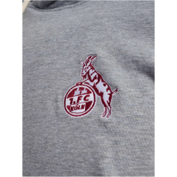 hummel 1. FC K&ouml;ln Fan-Hoodie 2024/25 2006 - grey melange S