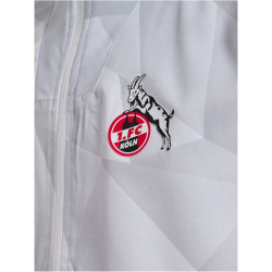 hummel 1. FC K&ouml;ln Line Up Jacke 2024/25 Kinder 9402 - white/true red 116