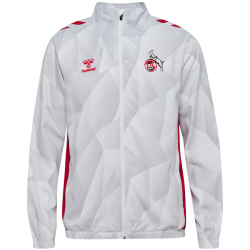 hummel 1. FC K&ouml;ln Line Up Jacke 2024/25 9402 - white/true red S