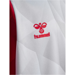 hummel 1. FC K&ouml;ln langam Aufw&auml;rmshirt 2024/25 Kinder 9402 - white/true red 116