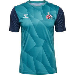 hummel 1. FC K&ouml;ln Aufw&auml;rmtrikot 2024/25 7851 -...