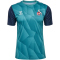 hummel 1. FC K&ouml;ln Aufw&auml;rmshirt 2024/25 7851 - pagoda blue M