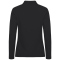 CLIQUE Manhattan langarm Poloshirt Damen