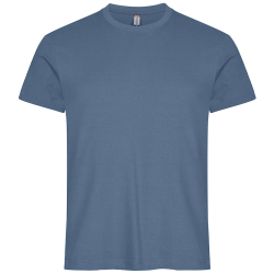 CLIQUE Basic T-Shirt Herren 595 - steel blue L