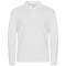 CLIQUE Stretch Premium langarm Poloshirt Herren 00 - white XS