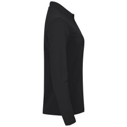 CLIQUE Manhattan langarm Poloshirt Damen 99 - black XS