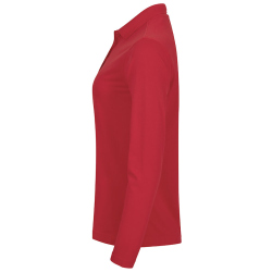 CLIQUE Manhattan langarm Poloshirt Damen 35 - red XS