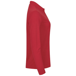 CLIQUE Manhattan langarm Poloshirt Damen 35 - red XS