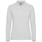 CLIQUE Manhattan langarm Poloshirt Damen 00 - white XS