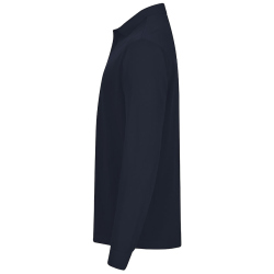 CLIQUE Manhattan langarm Poloshirt Herren 580 - navy XS