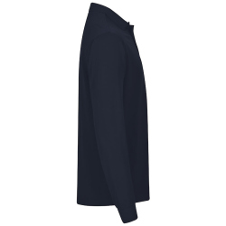 CLIQUE Manhattan langarm Poloshirt Herren 580 - navy XS