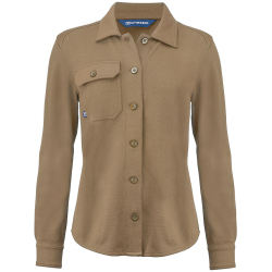 CUTTER & BUCK Advantage Leisure Bluse Damen 04 - khaki L