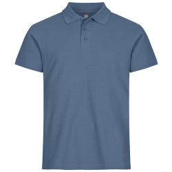 CLIQUE Basic Poloshirt Herren 595 - steel blue S