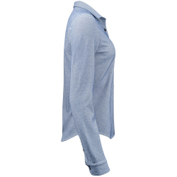 CUTTER & BUCK Advantage Piqu&eacute; Bluse Damen 561 - indigo melange XS