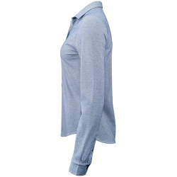 CUTTER & BUCK Advantage Piqu&eacute; Bluse Damen 561 - indigo melange XS