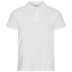CLIQUE Basic Poloshirt Herren 01 - offwhite 4XL