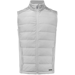 CUTTER & BUCK Oak Harbor Steppweste Herren 94 - silver M