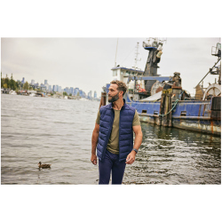 CUTTER & BUCK Oak Harbor Steppweste Herren 580 - dark...