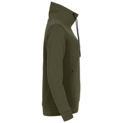 CLIQUE Hobart Stehkragen Sweatshirt Damen 75 - fog green XS